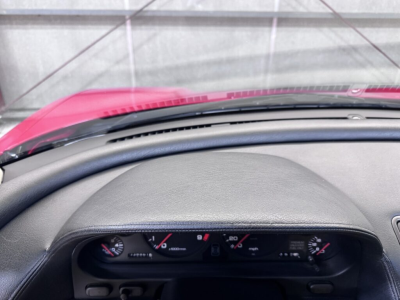 1991 Acura NSX in Formula Red over Ivory