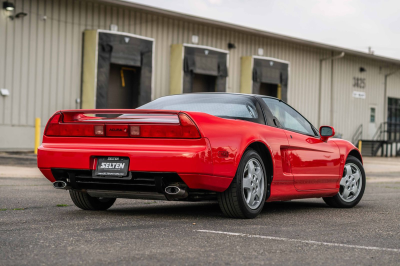 1991 Acura NSX in Formula Red over Ivory