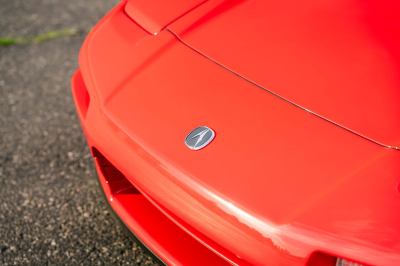 1991 Acura NSX in Formula Red over Ivory
