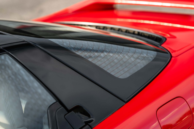 1991 Acura NSX in Formula Red over Ivory