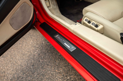 1991 Acura NSX in Formula Red over Ivory