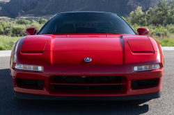 1991 Acura NSX in Formula Red over Ivory