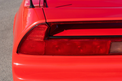 1991 Acura NSX in Formula Red over Ivory