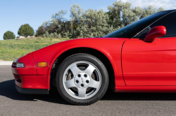 1991 Acura NSX in Formula Red over Ivory