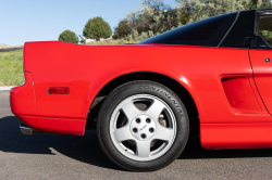 1991 Acura NSX in Formula Red over Ivory