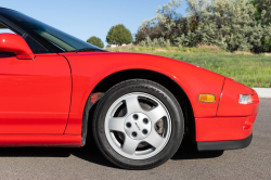 1991 Acura NSX in Formula Red over Ivory