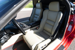 1991 Acura NSX in Formula Red over Ivory