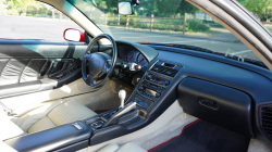 1991 Acura NSX in Formula Red over Ivory