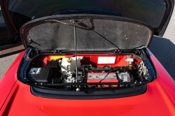 1991 Acura NSX in Formula Red over Ivory