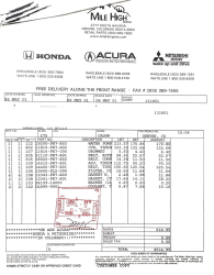 1991 Acura NSX in Formula Red over Ivory