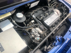 1992 Acura NSX in Monte Carlo Blue over Black