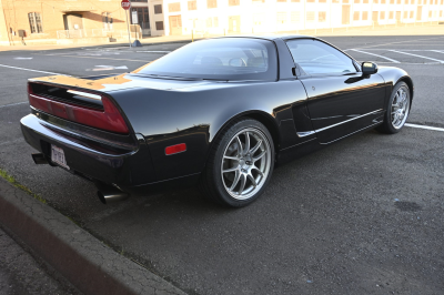 1992 Acura NSX in Berlina Black over Black