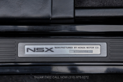1992 Acura NSX in Berlina Black over Black