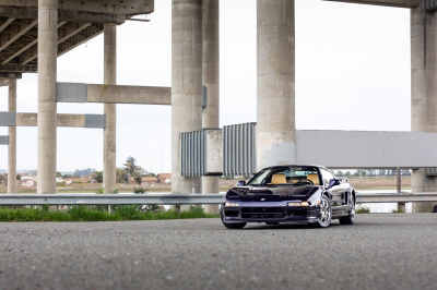 1995 Acura NSX in Purple over Tan