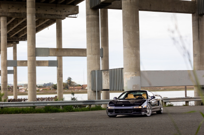1995 Acura NSX in Purple over Tan