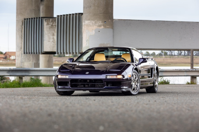 1995 Acura NSX in Purple over Tan