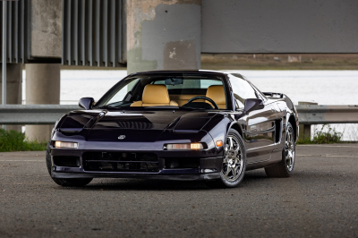 1995 Acura NSX in Purple over Tan