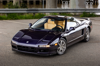 1995 Acura NSX in Purple over Tan