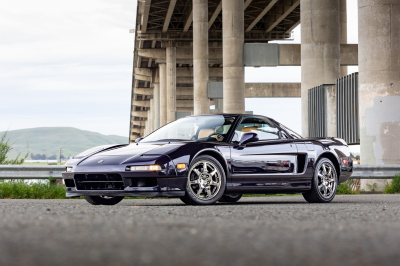 1995 Acura NSX in Purple over Tan
