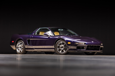 1995 Acura NSX in Purple over Tan