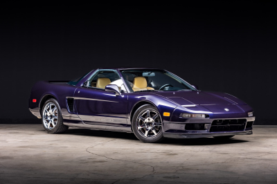 1995 Acura NSX in Purple over Tan