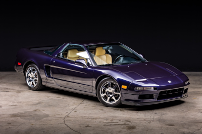 1995 Acura NSX in Purple over Tan