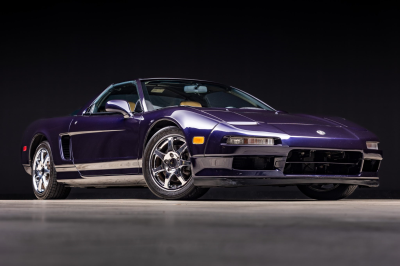 1995 Acura NSX in Purple over Tan