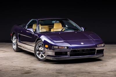 1995 Acura NSX in Purple over Tan
