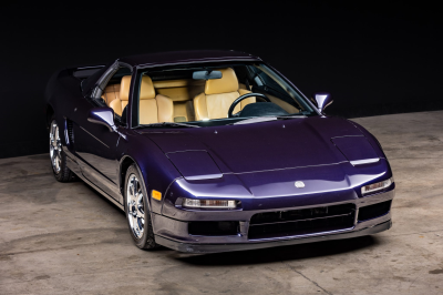 1995 Acura NSX in Purple over Tan
