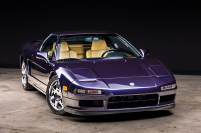 1995 Acura NSX in Purple over Tan