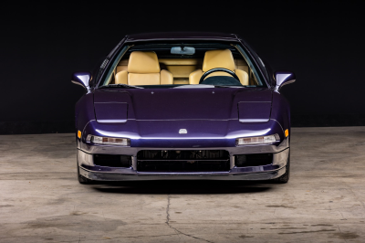 1995 Acura NSX in Purple over Tan