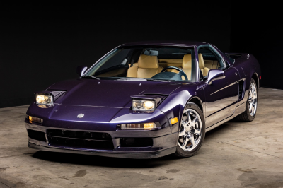 1995 Acura NSX in Purple over Tan