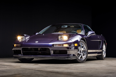 1995 Acura NSX in Purple over Tan