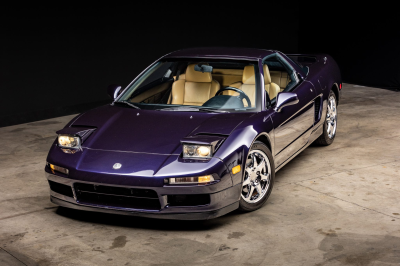 1995 Acura NSX in Purple over Tan