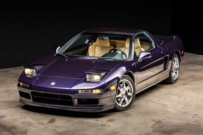 1995 Acura NSX in Purple over Tan