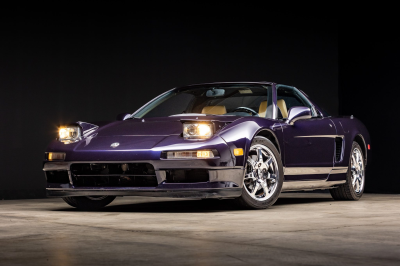 1995 Acura NSX in Purple over Tan