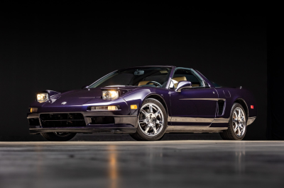 1995 Acura NSX in Purple over Tan