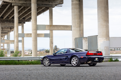 1995 Acura NSX in Purple over Tan