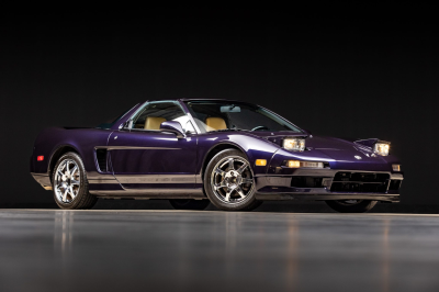 1995 Acura NSX in Purple over Tan