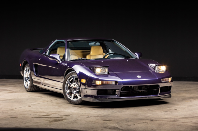 1995 Acura NSX in Purple over Tan