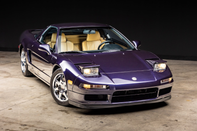 1995 Acura NSX in Purple over Tan