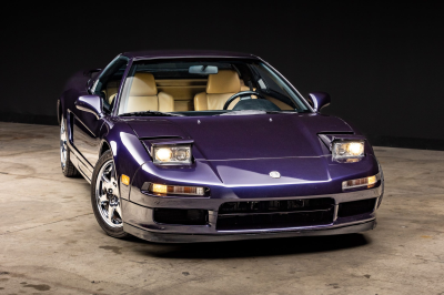 1995 Acura NSX in Purple over Tan