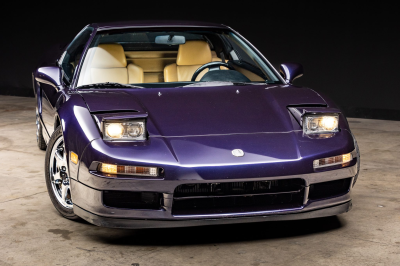 1995 Acura NSX in Purple over Tan