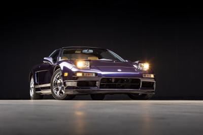 1995 Acura NSX in Purple over Tan