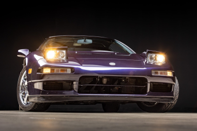1995 Acura NSX in Purple over Tan
