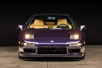 1995 Acura NSX in Purple over Tan