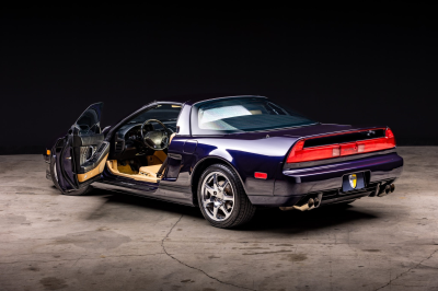 1995 Acura NSX in Purple over Tan