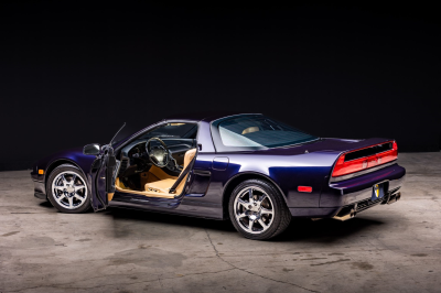 1995 Acura NSX in Purple over Tan