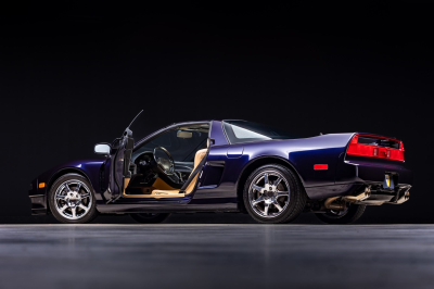 1995 Acura NSX in Purple over Tan