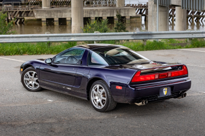 1995 Acura NSX in Purple over Tan